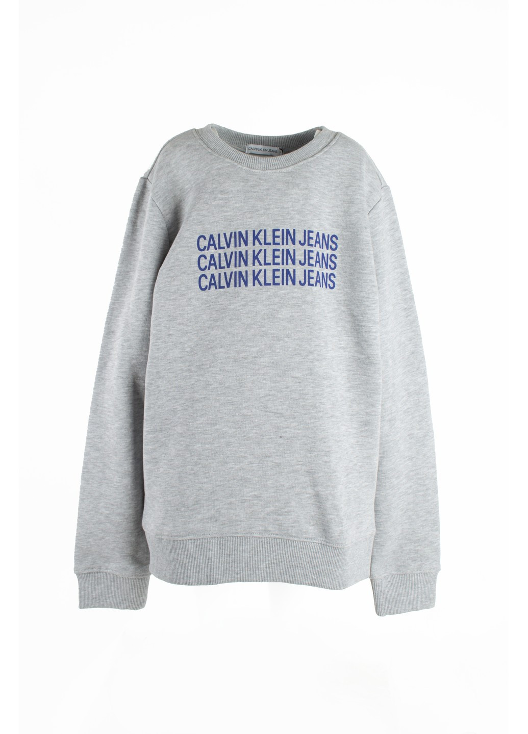 Реглан сірий з принтом Calvin Klein (263684319)
