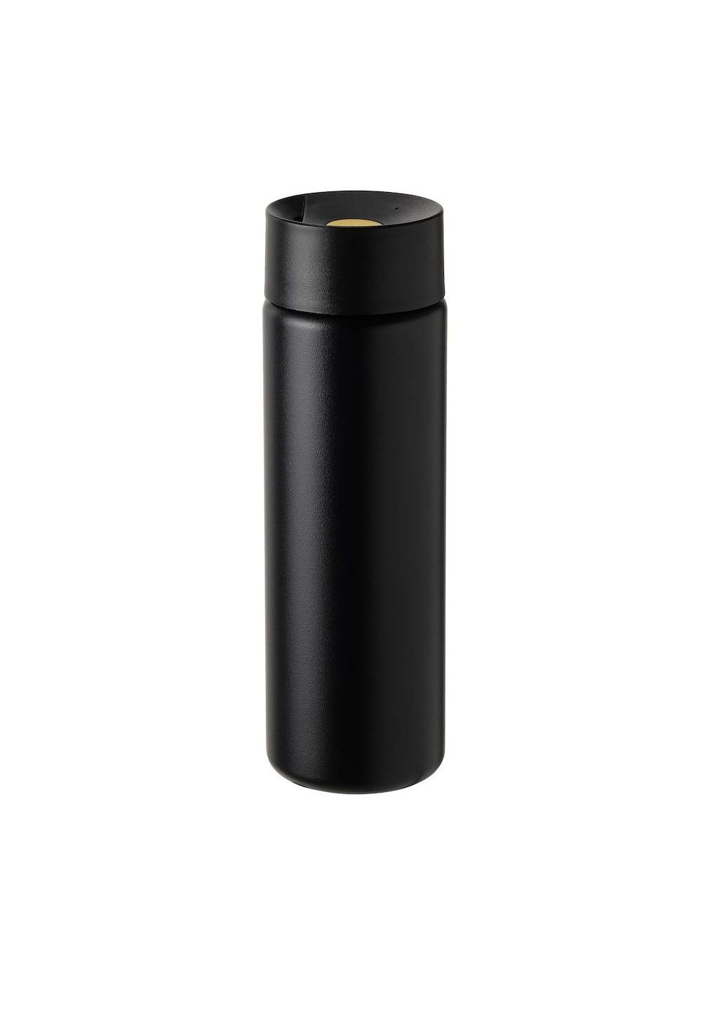 Дорожная термокружка, черная, 0,4 л IKEA undersöka (260473754)
