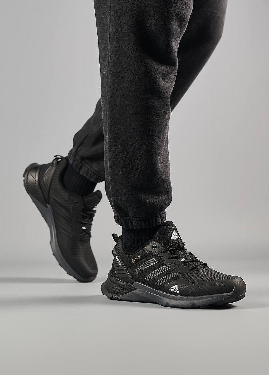 Чорні Осінні кросівки чоловічі, вьетнам adidas Equipment Terrex Fleece Black Gray