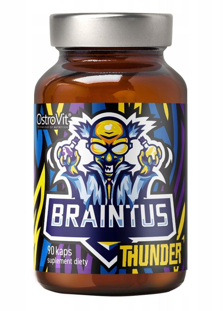 Добавка для улучшения работы нервной системы Braintus Thunder 90 caps Ostrovit (276324034)