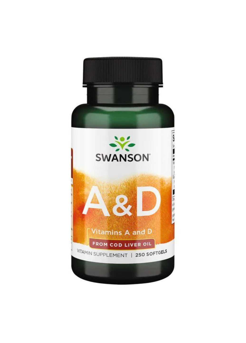 Витамин А и Д Vitamin A D - 250 капсул Swanson (269462152)