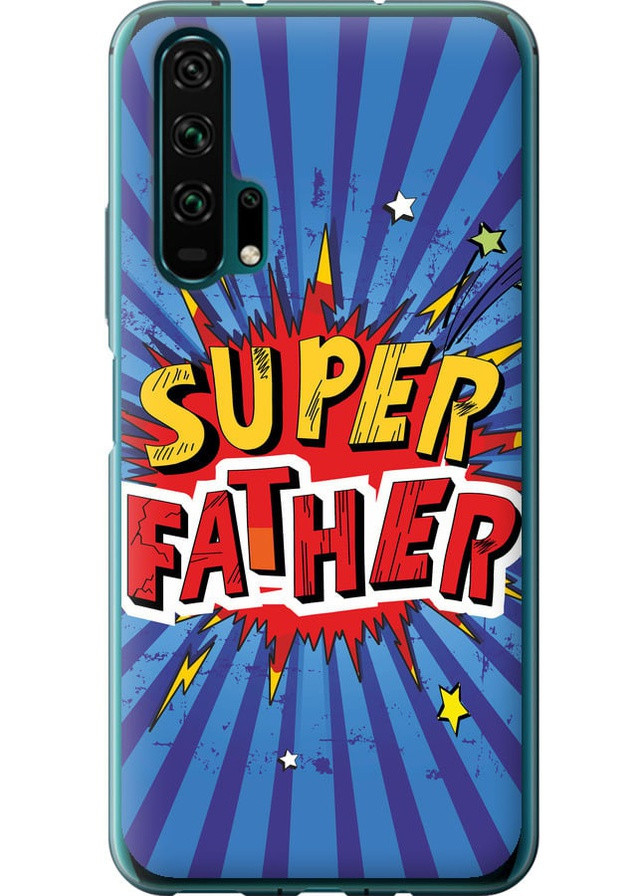 2D пластиковий чохол 'Супер тато v2' для Endorphone Huawei Honor 20 Pro (258084268)