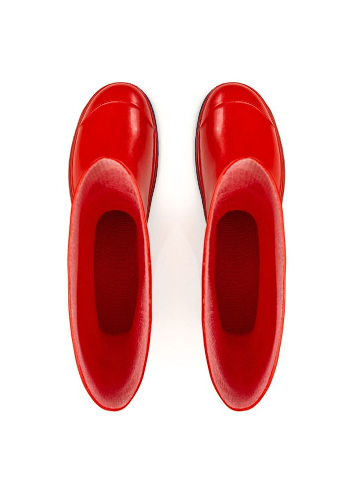 Гумові чоботи VIVID червоні на синьої підошві Oldcom cflv (260339099)