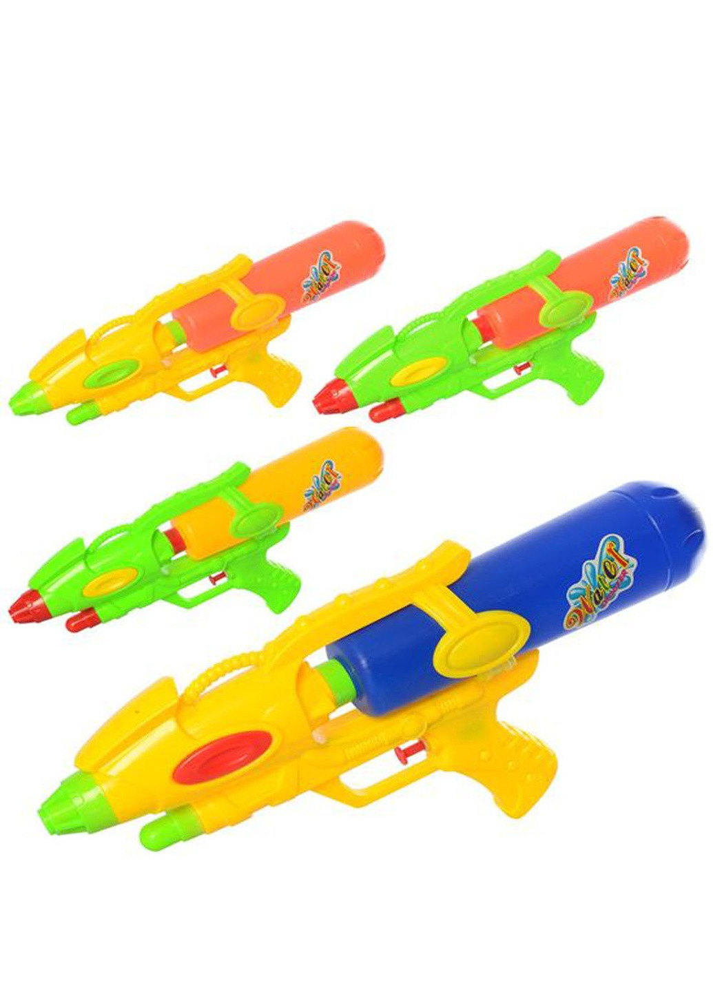 Водяной пистолет цвет разноцветный ЦБ-00195545 No Brand (259465378)