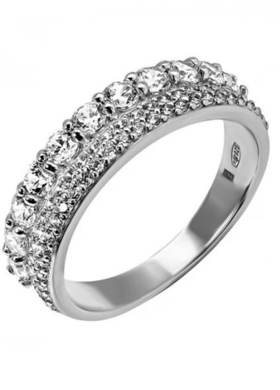 Серебряное кольцо с фианитами UMAX (258691958)