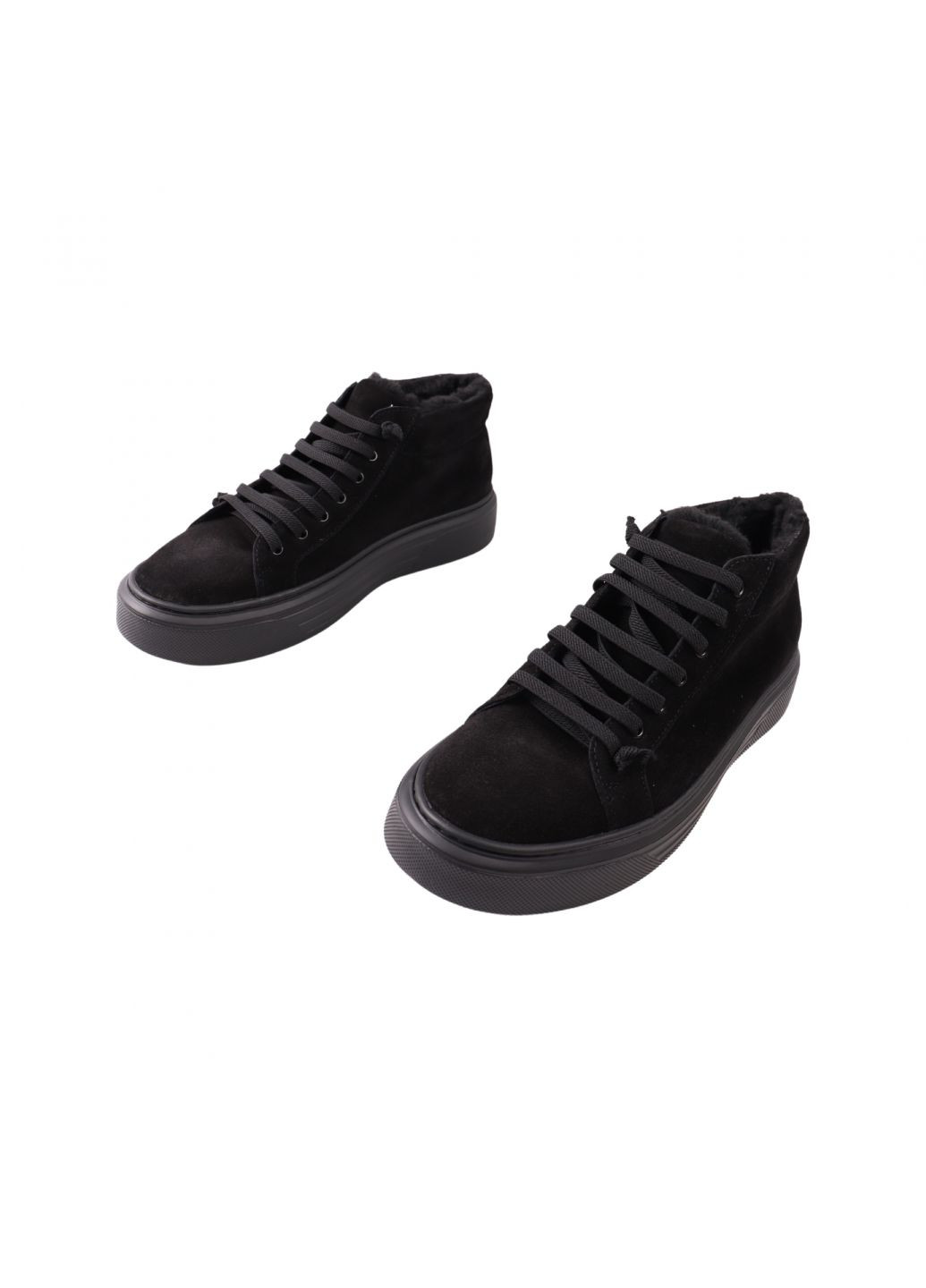 Черевики чоловічі чорні натуральна замша Vadrus 499-24ZHC (268030499)