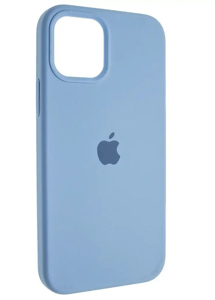 Чехол Silicone Case Full для Apple (6.1") голубой No Brand iPhone 15 (274277809)