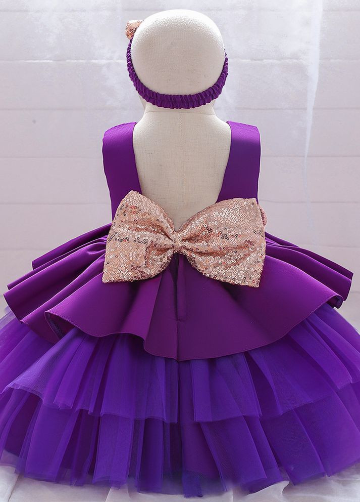 Фіолетова дитяча сукня No Brand (268041839)