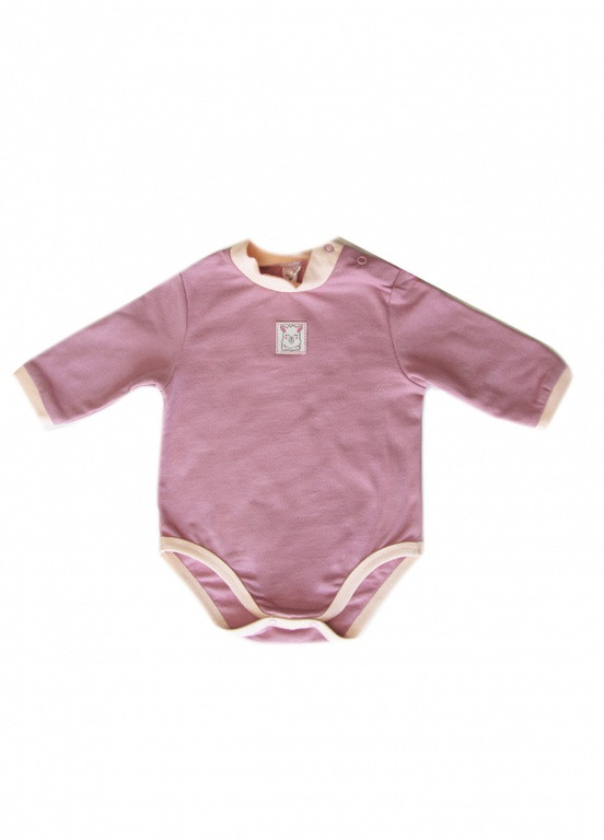 Боді-футболка Пильно-рожевий Smil (258079224)