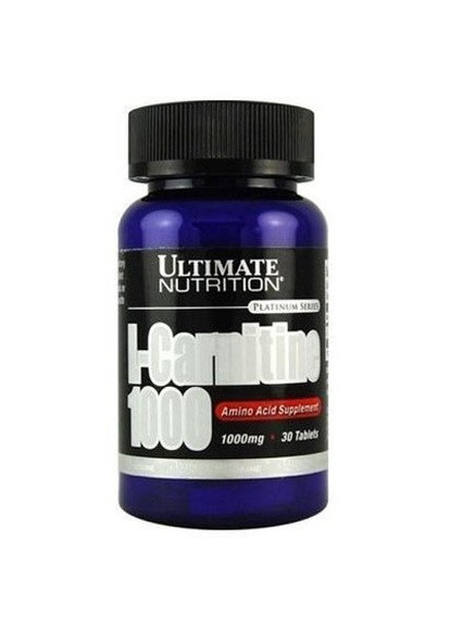 L-Carnitine 1000 30 Tabs Ultimate Nutrition (257252890)