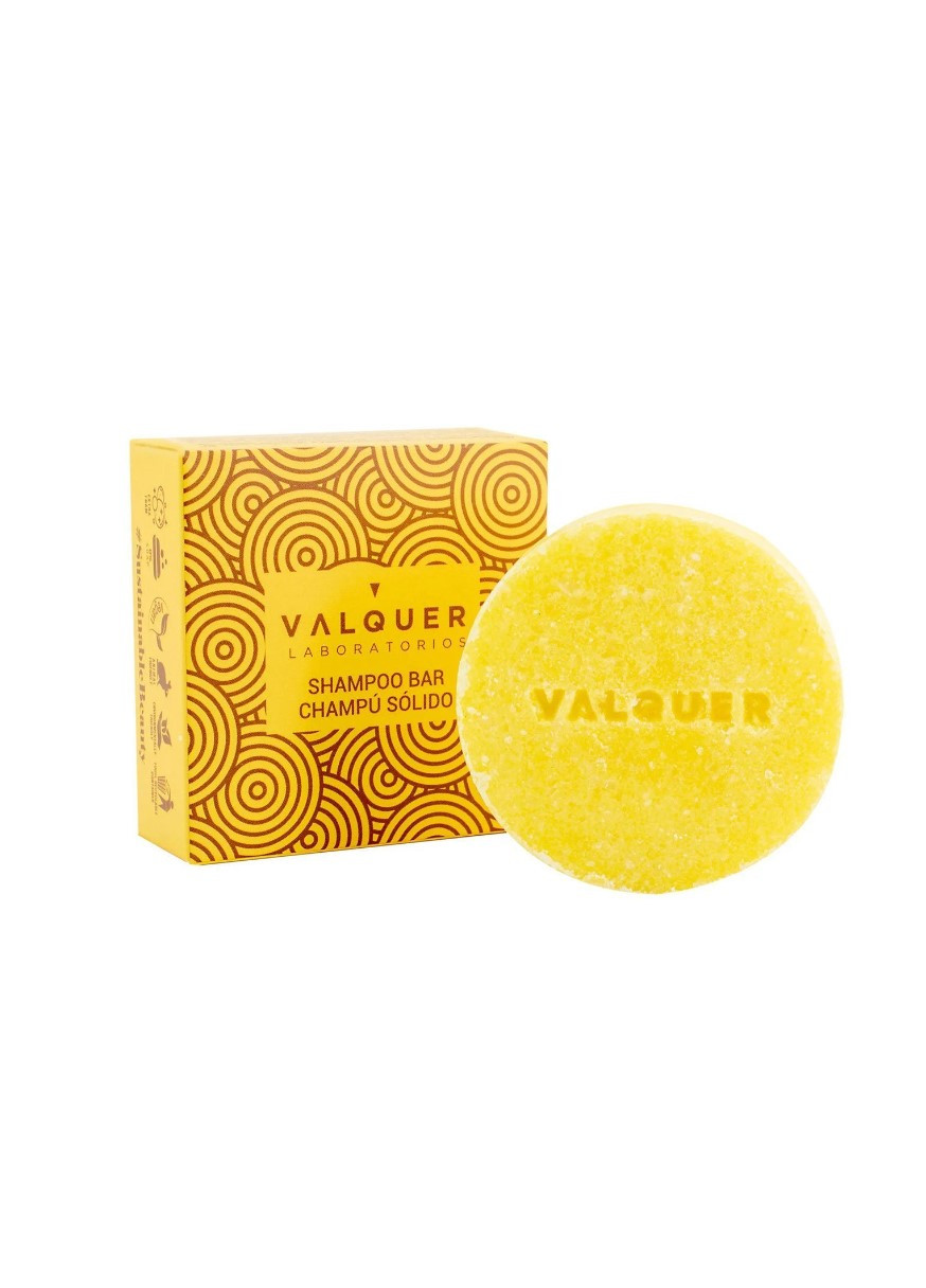 Твердый шампунь для всех типов волос с экстрактом лимона и корицы Acid Shampoo Bar with Lemon and Cinnamon Extract Valquer (268473047)