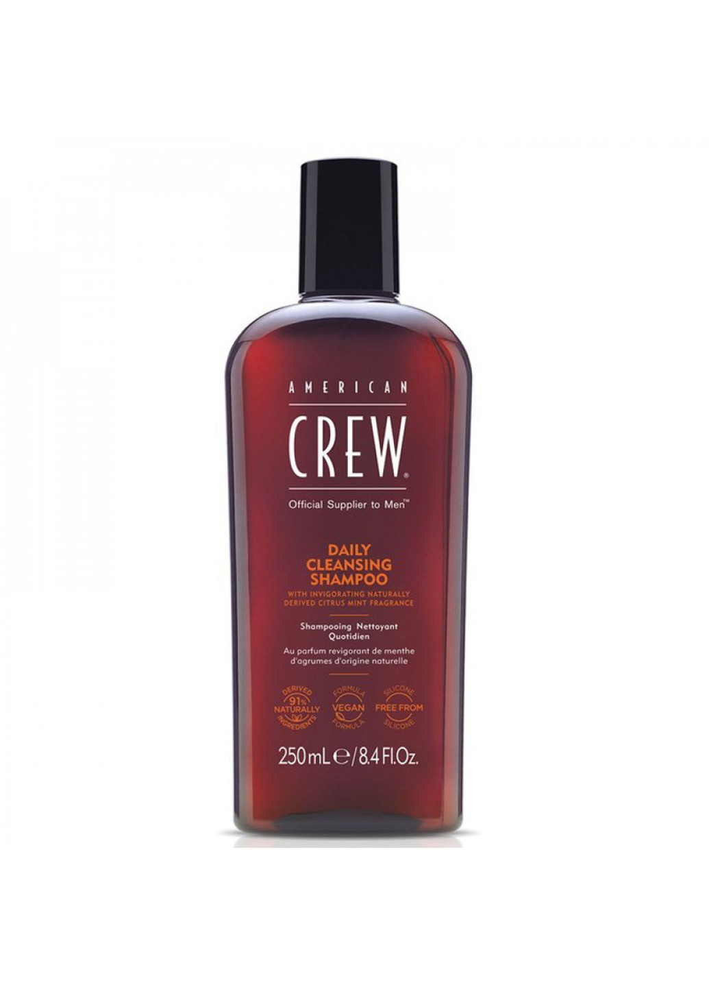 Очищуючий шампунь для щоденного використання Daily Cleansing Shampoo 250 мл American Crew (276534622)