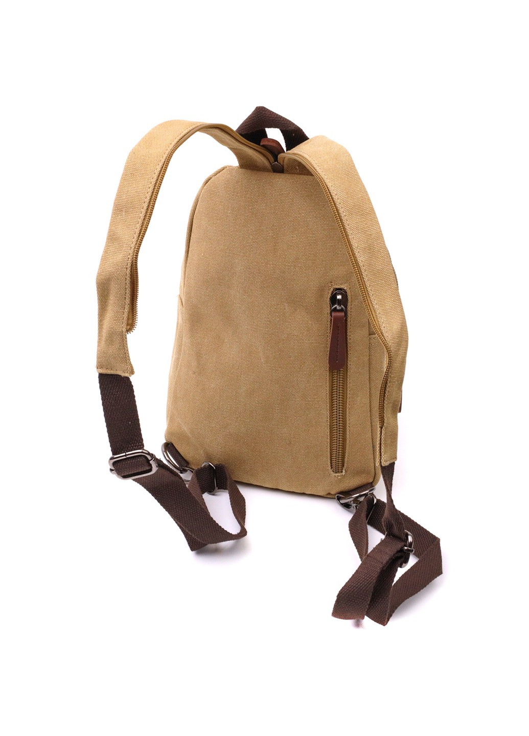 Надійна сумка для чоловіків через плече з ущільненою спинкою Vintagе 22178 Пісочний Vintage (267932170)