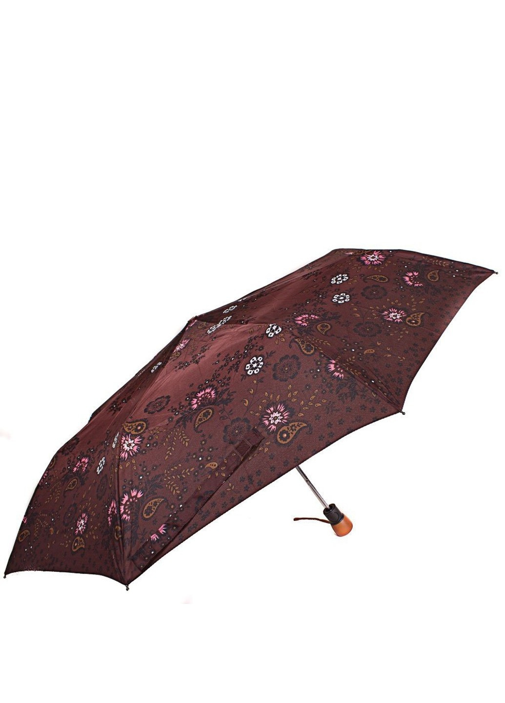 Зонт женский модный полуавтомат коричневый Airton (262975910)