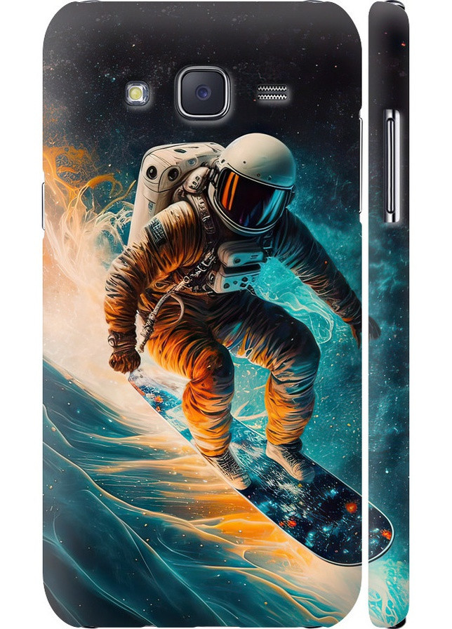 3D пластиковий матовий чохол 'Сноубордист' для Endorphone Samsung Galaxy J5 (2015) J500H (258091745)