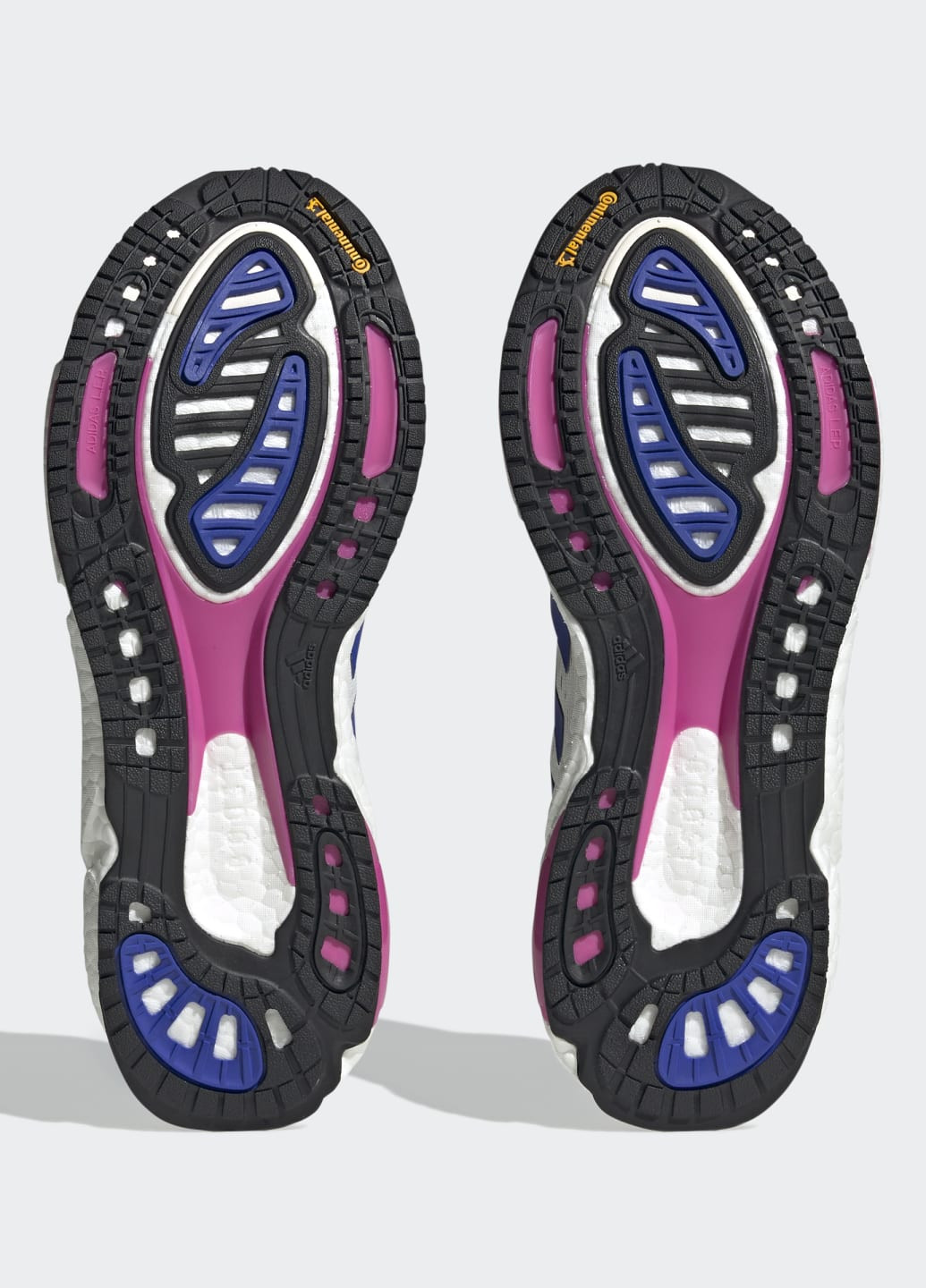 Білі всесезон кросівки для бігу solarboost 4 adidas