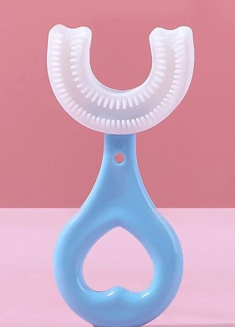 Дитяча зубна щітка 360 градусів у вигляді капи Let's Shop (267723444)