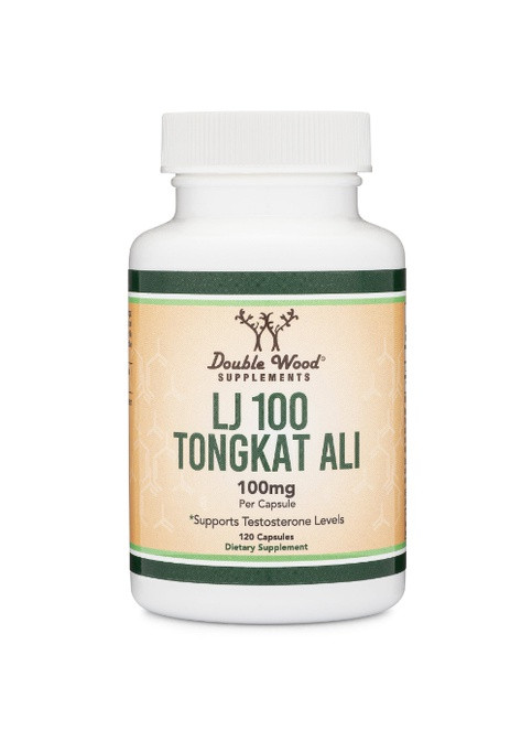 Double Wood LJ100 Tongkat Ali Extract 100 mg 120 Caps Double Wood Supplements (259243611)
