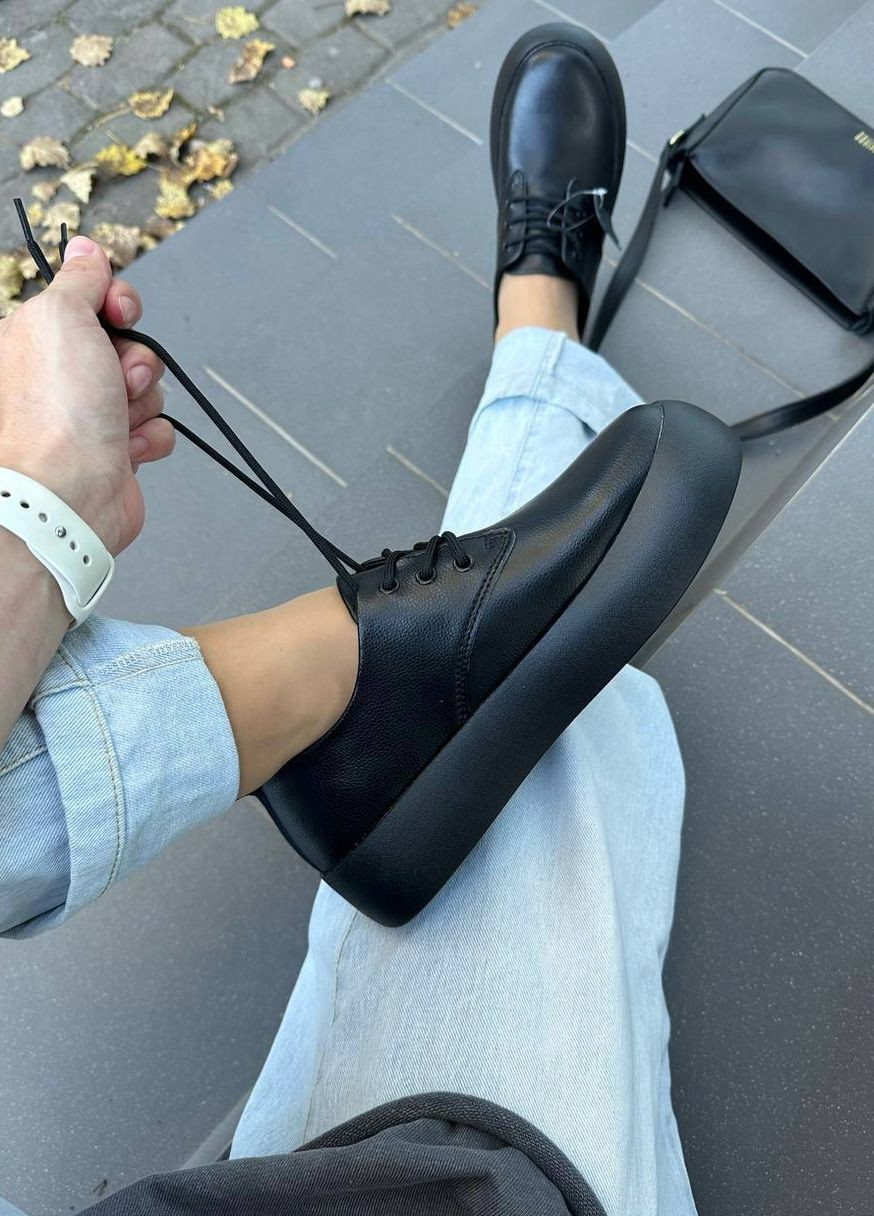 Черные слипоны Vakko однотонные