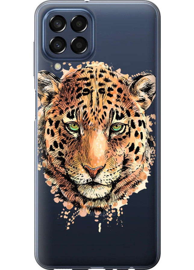 Силиконовый чехол 'Леопард v2' для Endorphone Samsung Galaxy M33 M336B (258094692)