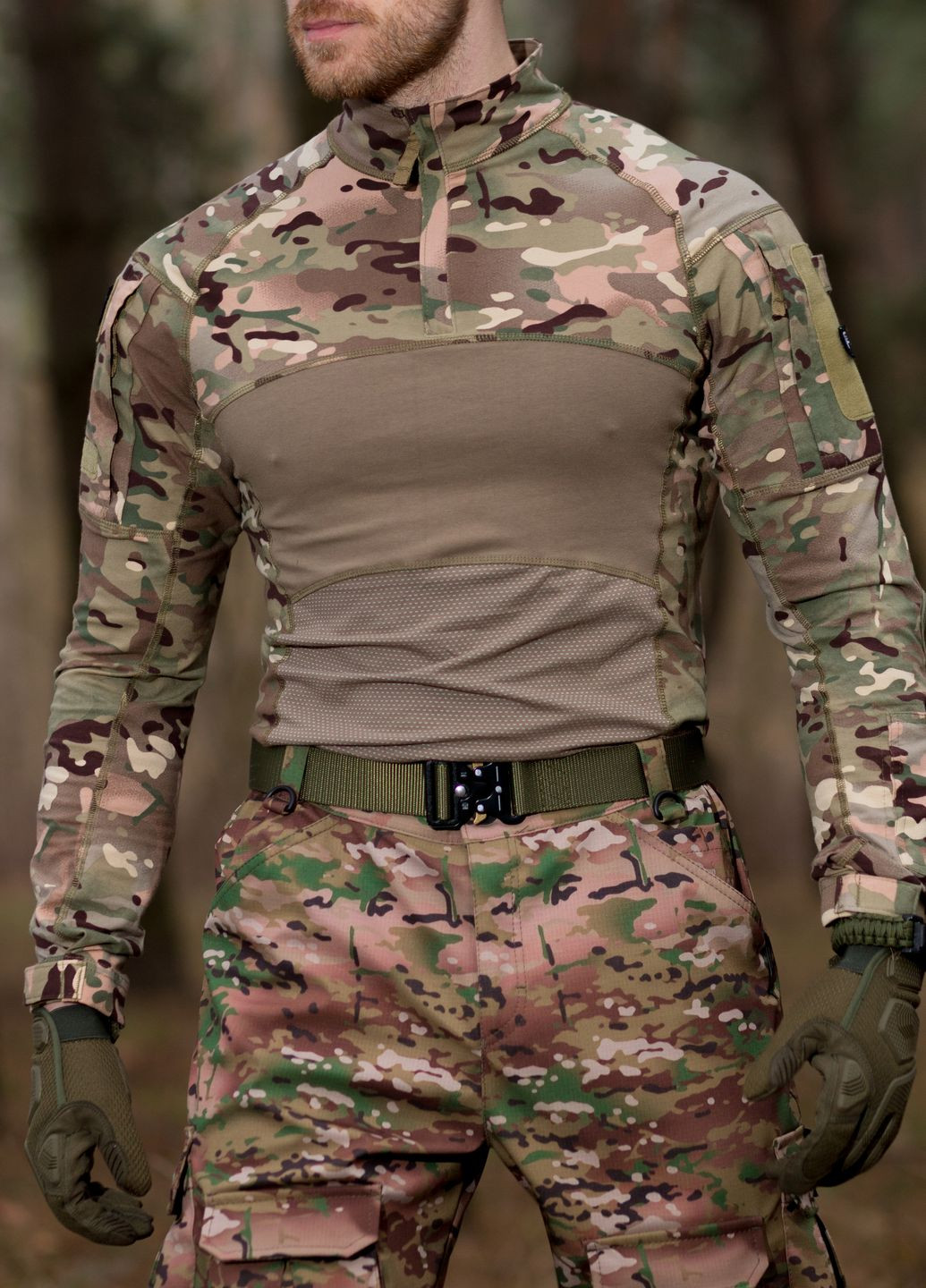 Рубашка тактическая боевая Убокс (Убакс) Fight камуфляжный BEZET (260395831)