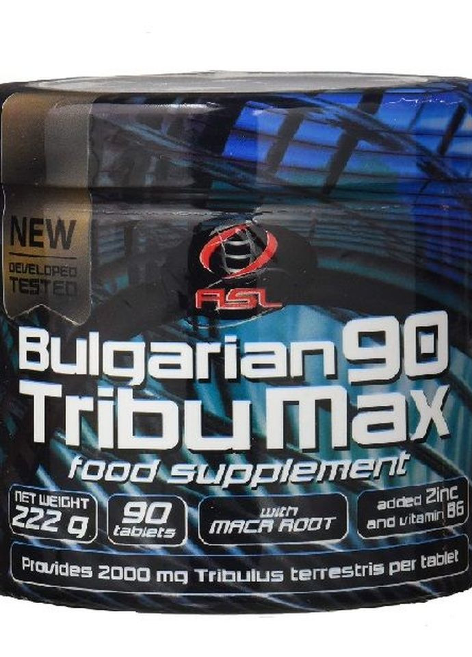 Стимулятор тестостерона AllSports Labs Bulgarian 90 TribuMax 90 tabl (Tribulus terrestris+maca+vitamins) All Sports Labs (276255735)