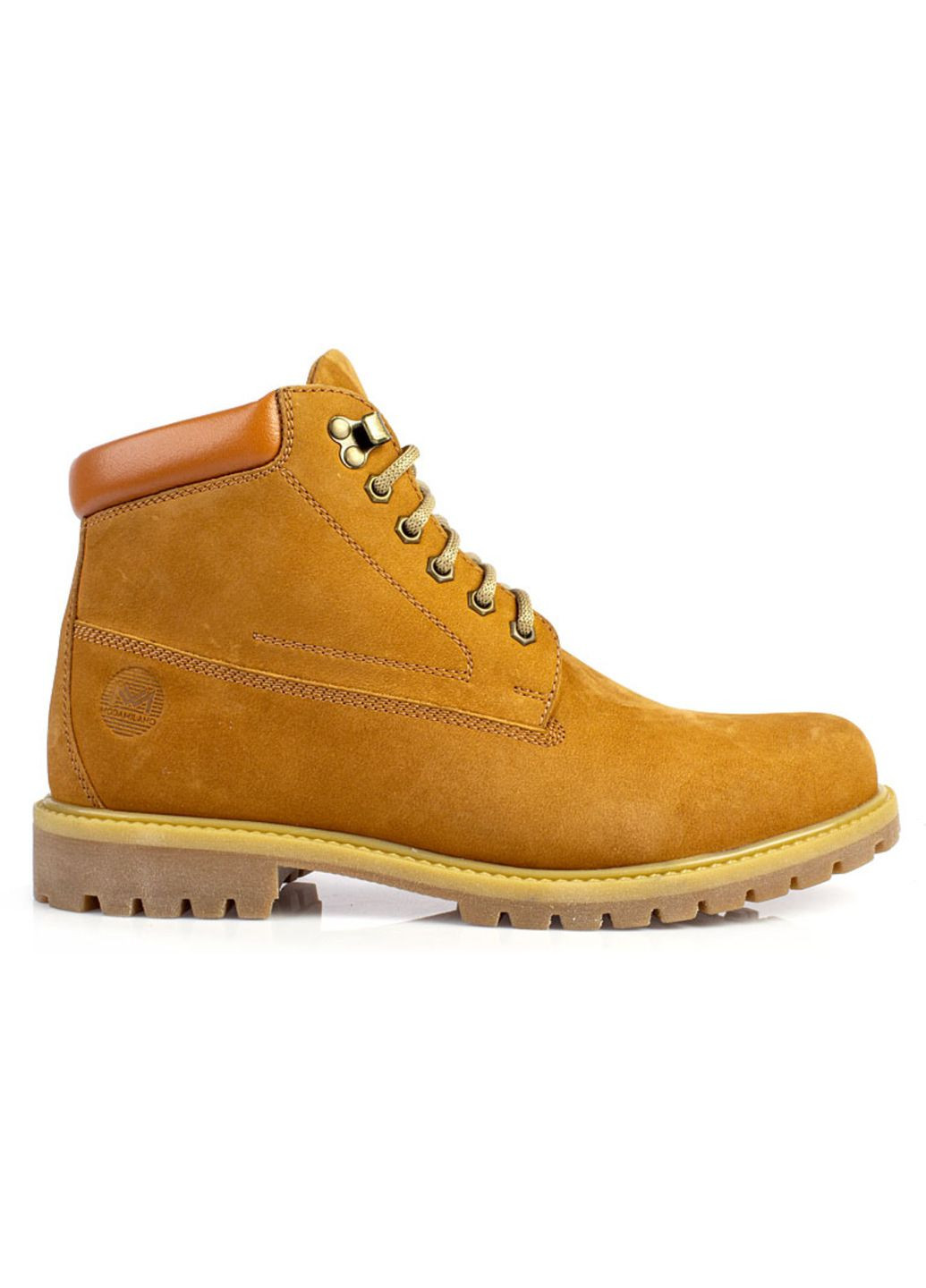Коричневые зимние ботинки мужские бренда 9500904_(1) ModaMilano