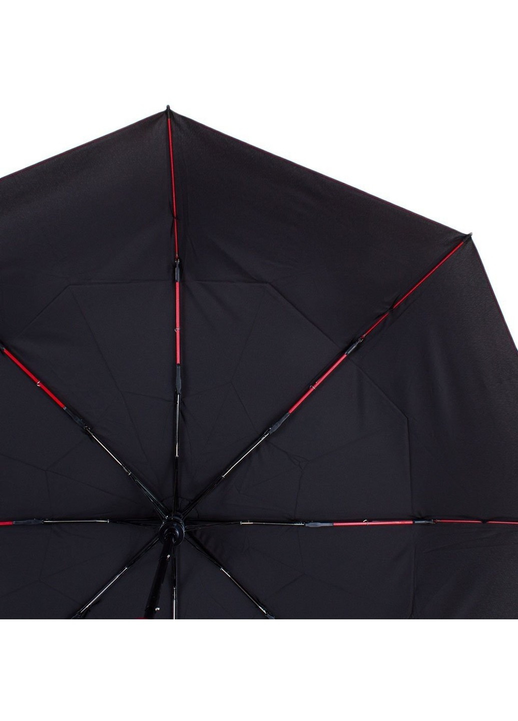 Чёрный полуавтоматический женский зонтик fare5583-1 FARE маленький (262976070)