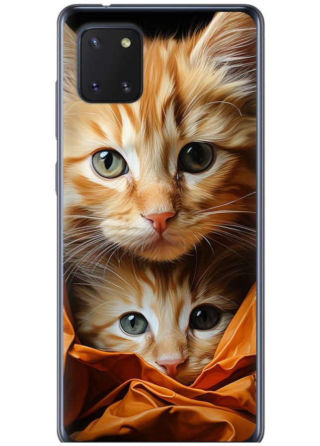 2D пластиковый чехол 'Котики 2' для Endorphone Samsung Galaxy Note 10 Lite (267239442)