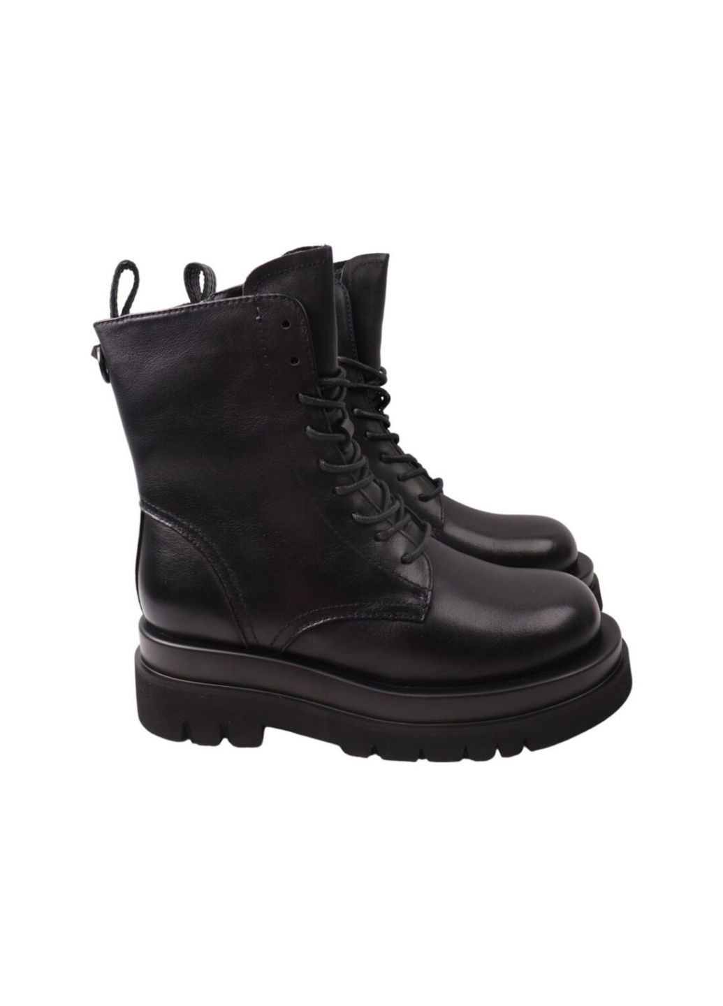 ботинки женские черные натуральная кожа Berkonty