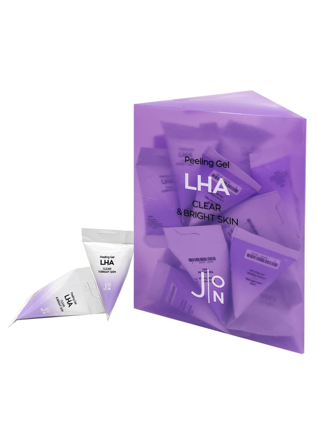 LHA Гель-пілінг для обличчя Clear&Bright Skin Peeling Gel 1 шт 5 мл J:ON (276844155)