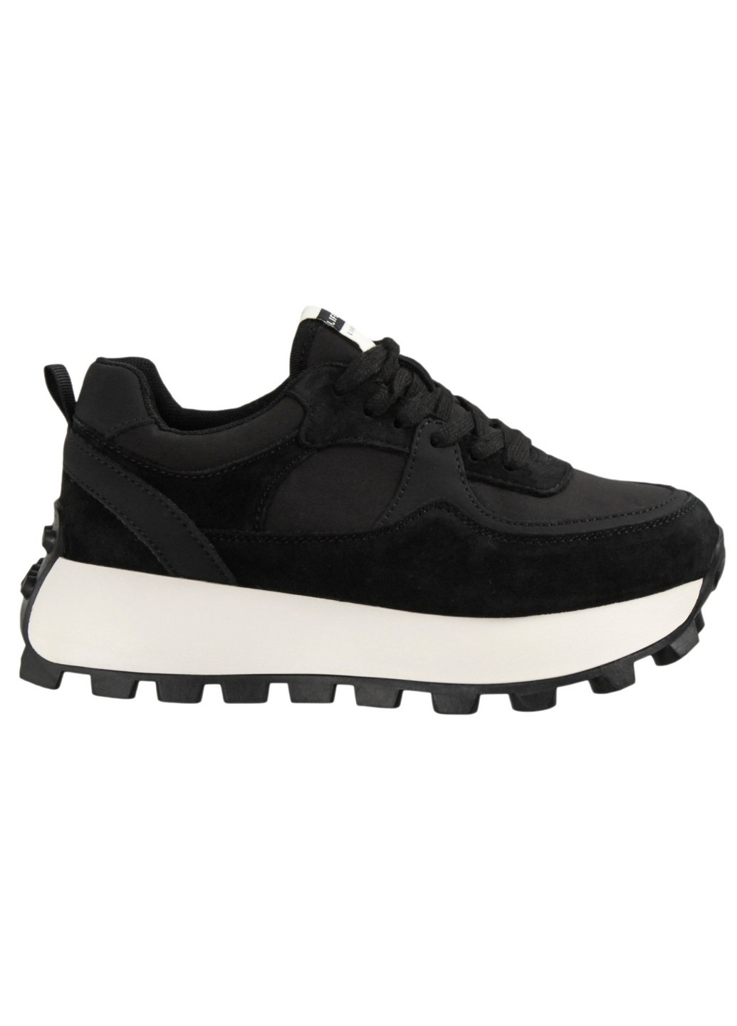 Черные демисезонные женские кроссовки 199922 Lifexpert