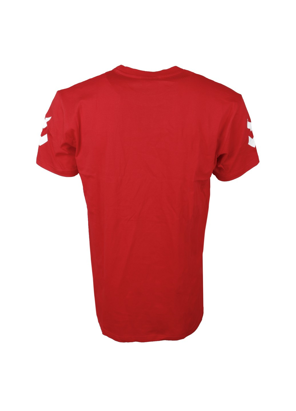 Красная футболка мужская Hummel