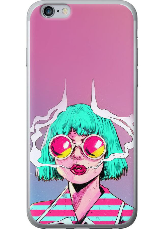 2D пластиковий чохол 'Поп арт дівчина' для Endorphone Apple iPhone 6 Plus (276193473)