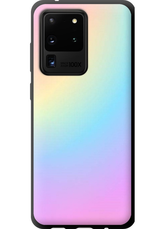 TPU черный чехол 'Радуга 2' для Endorphone Samsung Galaxy S20 Ultra (259141214)