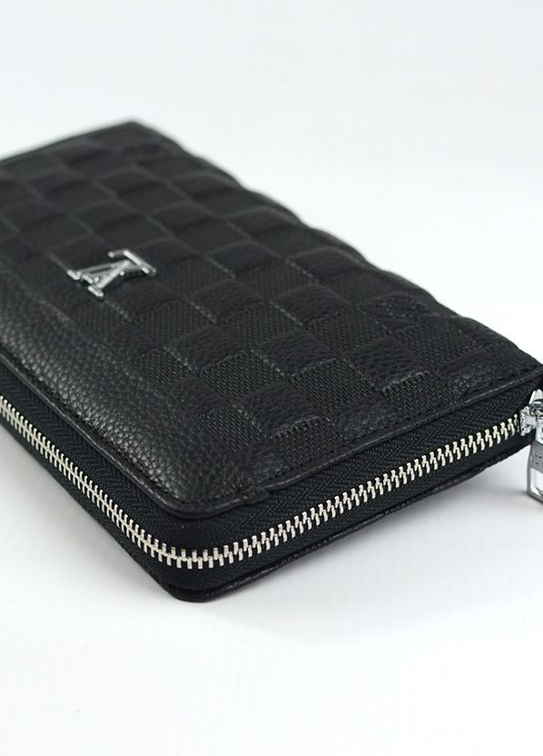 Шкіряний чоловічий класичний клатч на блискавці з кистьовою ручкою, клатч гаманець з натуральної шкі No Brand (266623586)