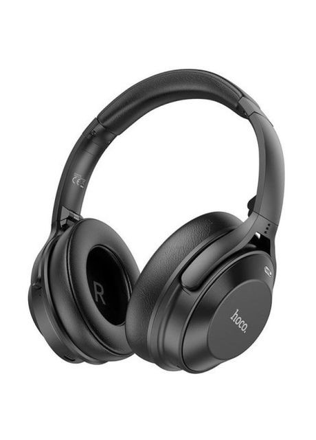 Бездротові Bluetooth навушники (BT 5.3, AUX, 46 годин роботи) - Чорний Hoco w37 (260517613)