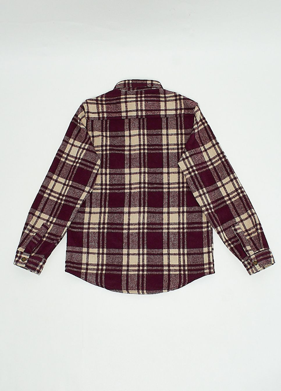Куртка-сорочка,бордовий-молочний, Wesc (262597060)