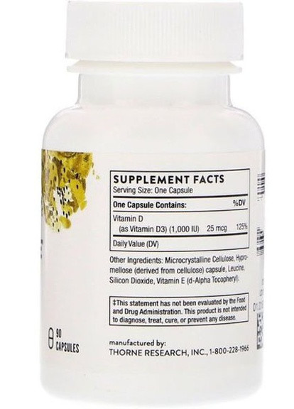 D-1000 90 Caps Thorne Research (256723132)