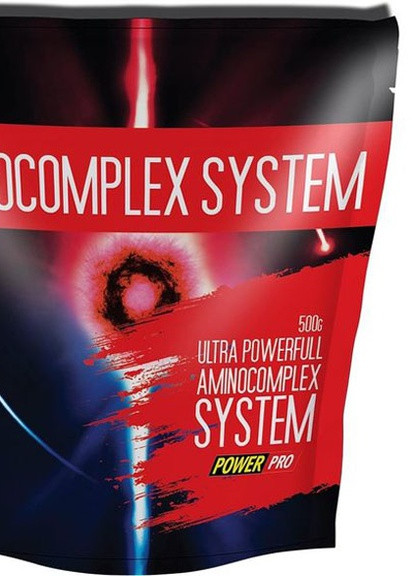 Amino Complex System 500 g /50 servings/ Клюква Power Pro (256719286)