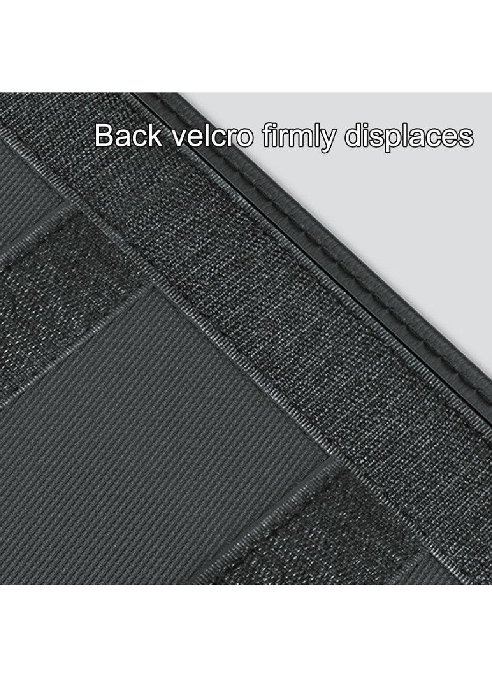 Автомобильный подвесной компактный органайзер на спинку сидения для багажника 91х45 см (475282-Prob) Черный Unbranded (265391201)