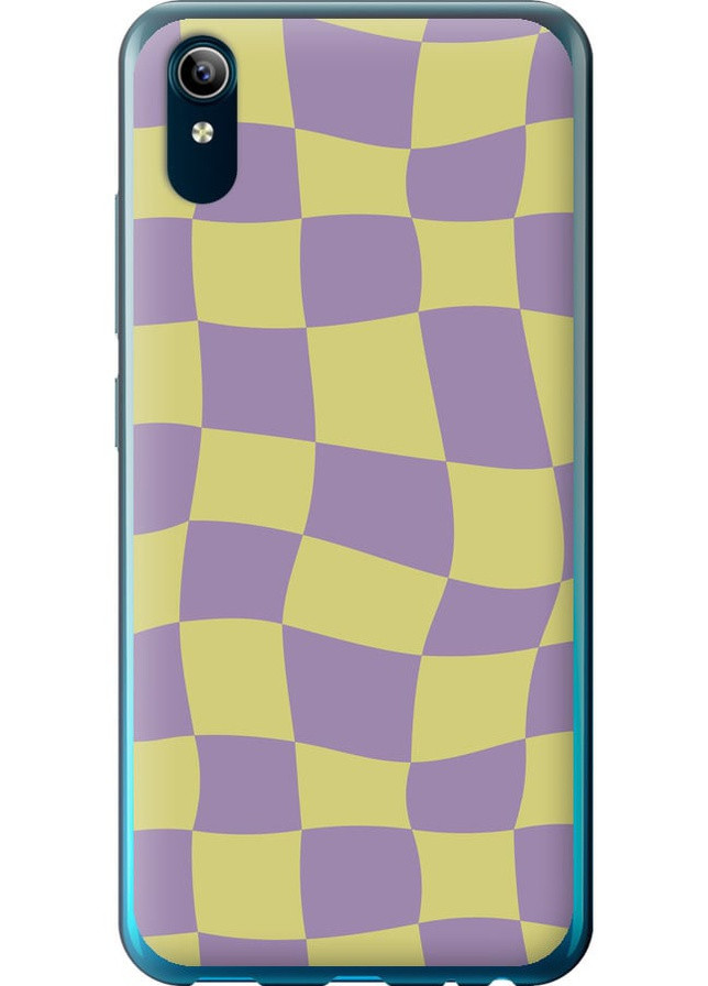 Силиконовый чехол 'Квадраты v2' для Endorphone Vivo Y91C (257798497)