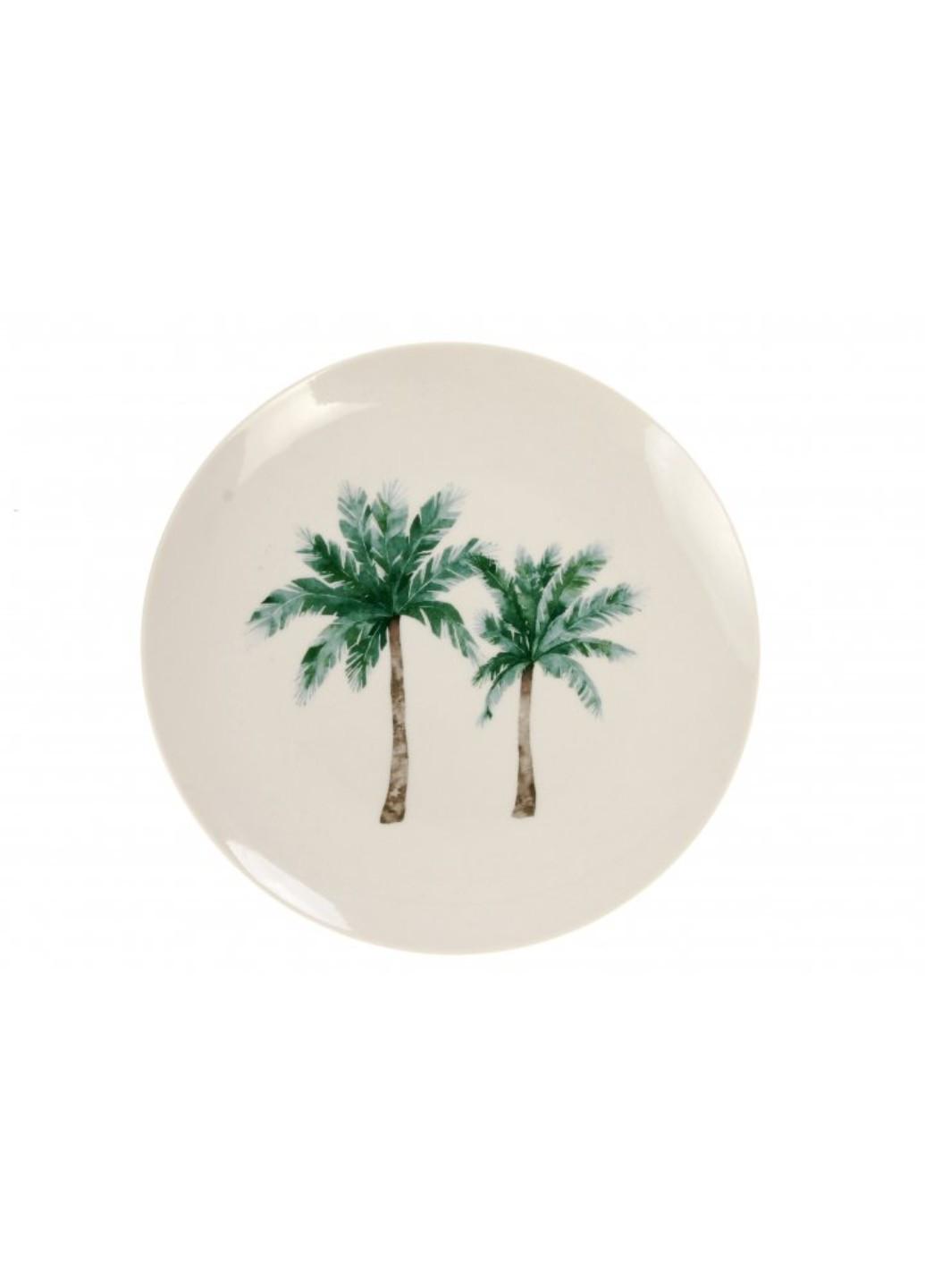 Декоративна підвісна тарілка на стіну "Пальми" ⌀ 23 см EDEKA (267501318)