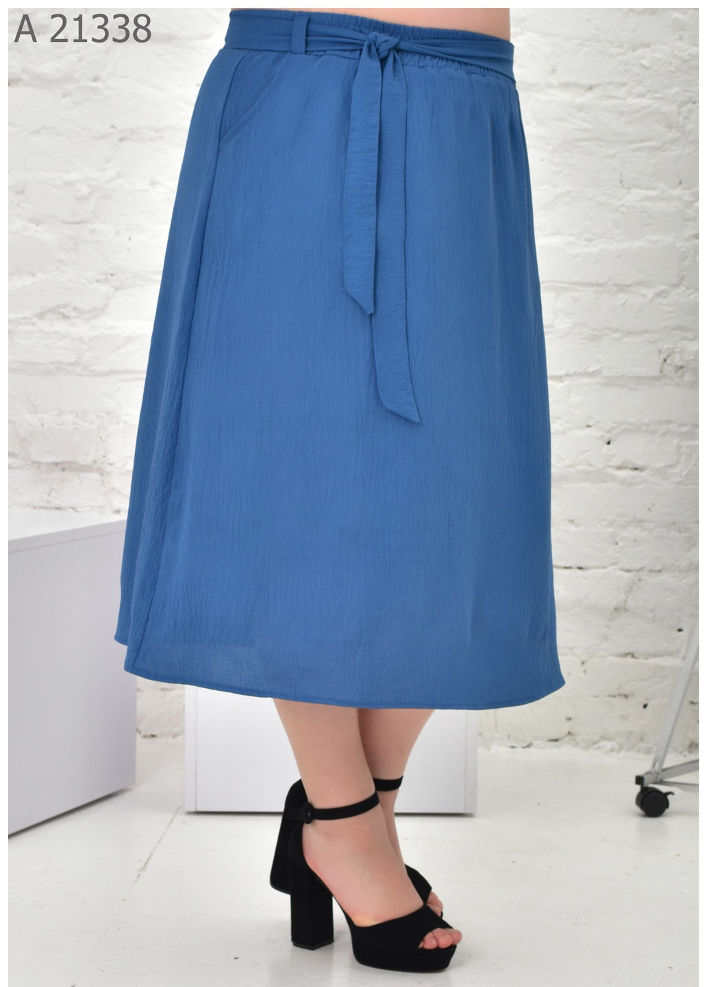 Жіноча літня юбка великого розміру SK (259184320)