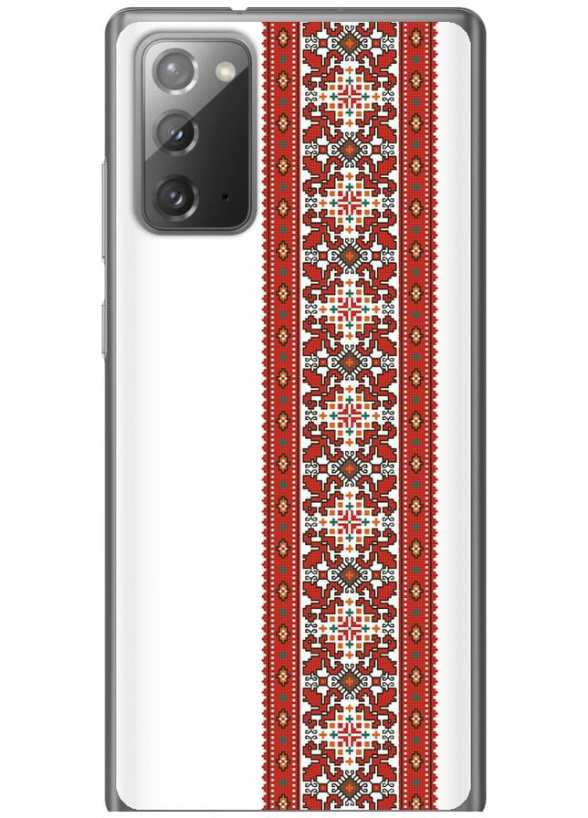 Силиконовый чехол 'Вышиванка 19' для Endorphone Samsung Galaxy Note 20 (269353428)