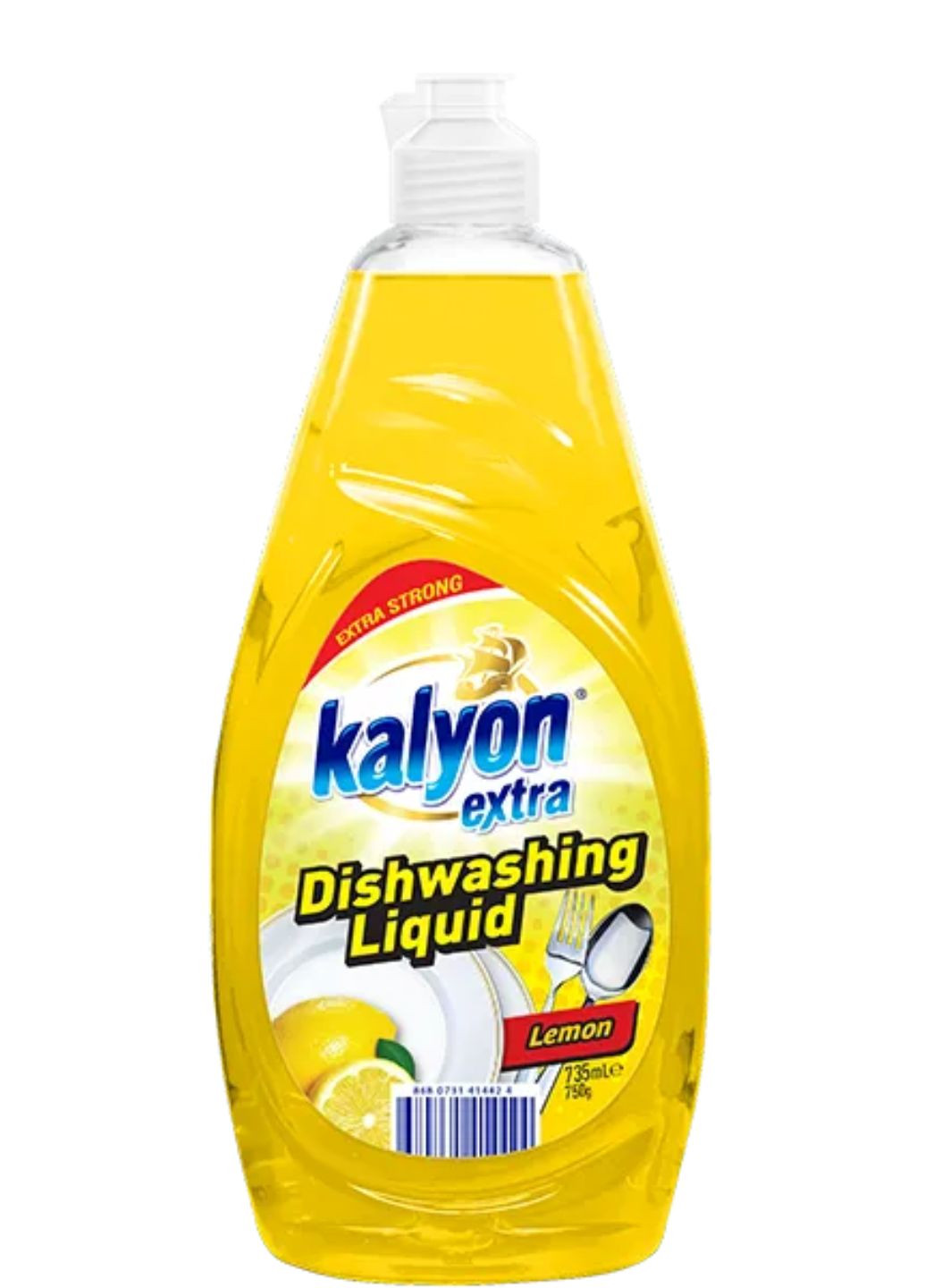 Жидкость для мытья посуды Extra лимон 735 мл Kalyon (269691317)