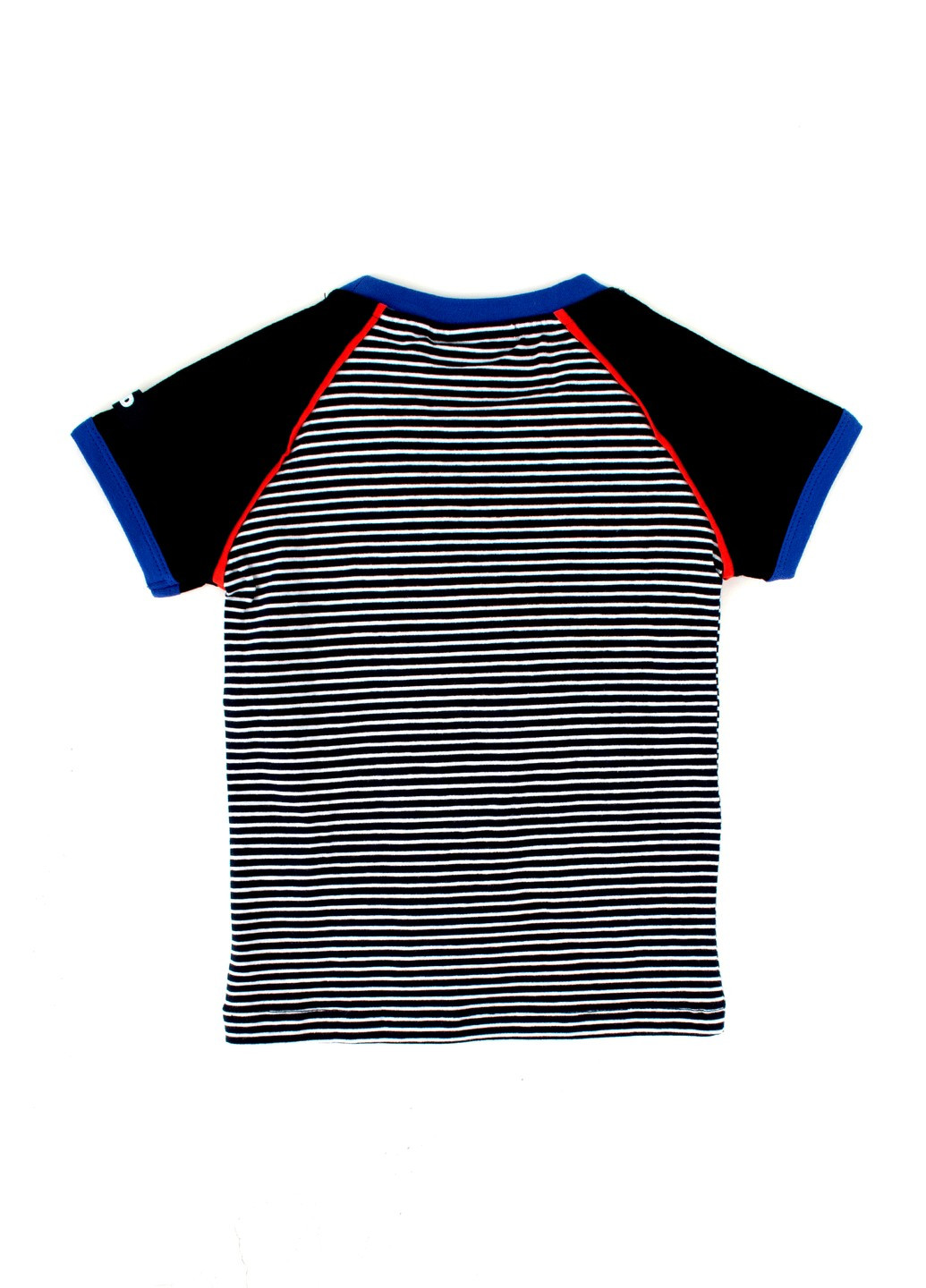 Комбінована футболка для хлопчика в смужку tom-du TOM DU
