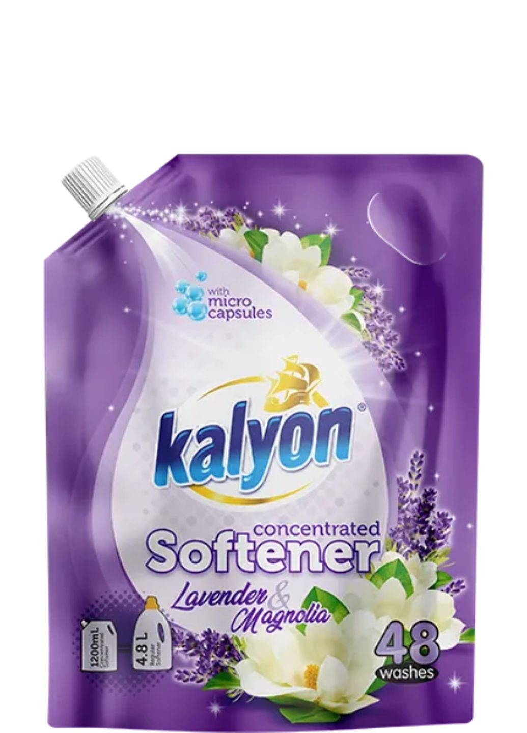 Пом'якшувач Extra Lavender & Magnolia 1200 мл Kalyon (269691311)