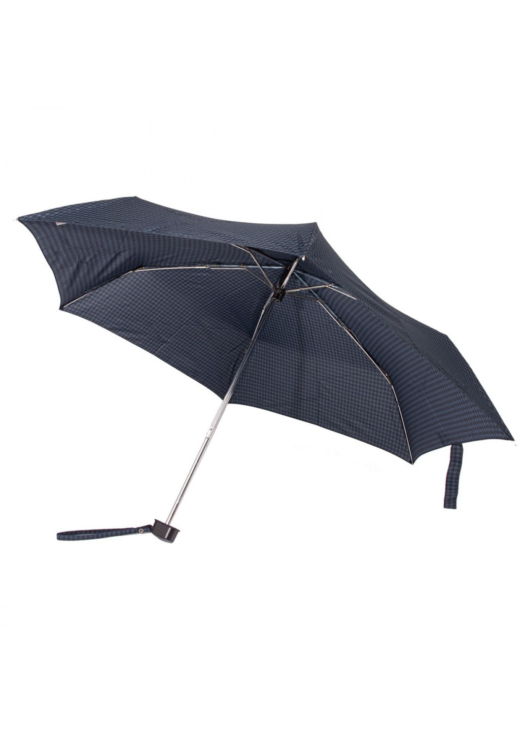 Механический женский зонт Miniflat-2 L340 Houndstooth (Гусиная лапка) Fulton (262449472)