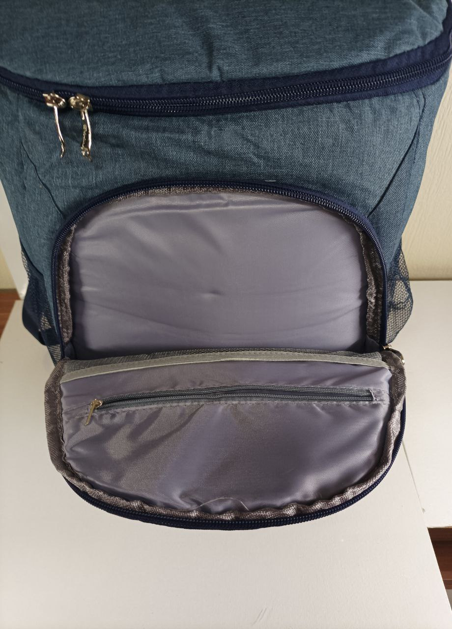 Термо рюкзак сумка-холодильник 30 литров, BRIVILAS, Navy Blue No Brand (258472171)